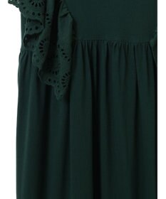 Green Parks ・ＳＵＧＡＲ　ＳＰＯＯＮ　ショルダー刺繍レースワンピース