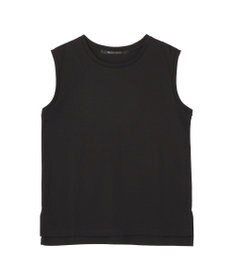 YECCA VECCA コットンスムースノースリーブトップス