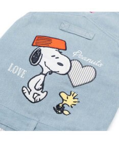 PET PARADISE スヌーピー ライトデニム オーバーオール 小型犬