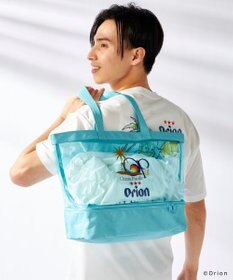 OP／FILA 【Ocean Pacific×ORION】2重底ビニールバッグ