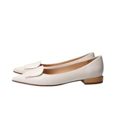 INTER-CHAUSSURES 【FABIO RUSCONI】ローヒールポインテッドトウパンプス