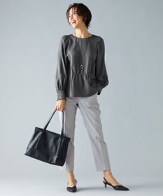 自由区 L パウダリーツィルパフスリーブ ブラウス