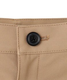 BEIGE， 【洗える】GAZANIA / コットンチノカービーパンツ