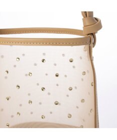 UNBILLION カカトゥ kakatoo / チュール×ビジュー風2wayバケツバッグ