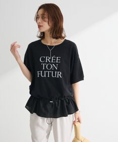 Green Parks ウエストドロストドッキングロゴプルオーバー