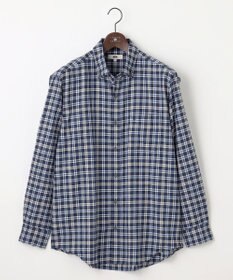 JOSEPH ABBOUD 【キングサイズ・ネルシャツ/暖かい】ファインブラッシュド ネル チェック シャツ