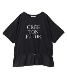 Green Parks ウエストドロストドッキングロゴプルオーバー