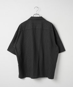 WEGO 【ユニセックス着用アイテム/手洗い可/SETUP可】リネンレーヨンオープンカラーシャツ（S）