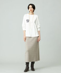 J.PRESS YORK STREET 【WOMEN】YALE × J.PRESS YORK STREET コラボワンポイントTシャツ