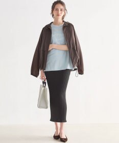 23区 【SLOW/一部店舗限定】ホールガーメント リブニット スカート