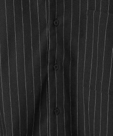 WEGO 【ユニセックス着用アイテム/手洗い可/SETUP可】リネンレーヨンオープンカラーシャツ（S）