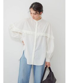 AMERICAN HOLIC フリルバンドカラーシャツ