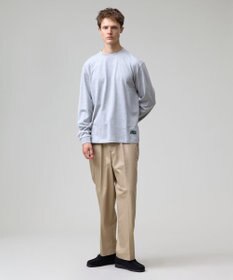 J.PRESS MEN 【J.PRESS ORIGINALS】【UNISEX】Cotton Jersey Small Logo Long Sleeve T-shirt