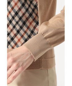 DAKS チェック ジャカードプルオーバー