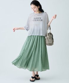 ANY エアーシャンブレースカート