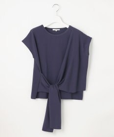 23区 S 【SLOW/一部店舗限定】ライトツイストコットン サッシュデザイン Tシャツ