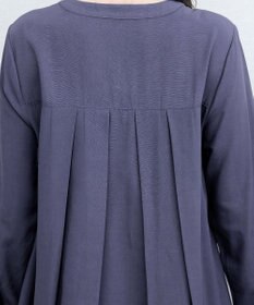 Tiaclasse 【洗える】レイヤードヘムシャツチュニック