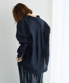 YECCA VECCA 3wayフレンチリネンシャツ