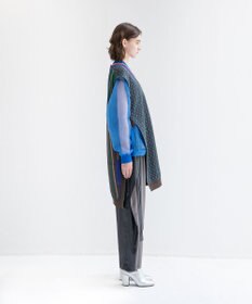 COQ CROSS STRIPE ロングベスト