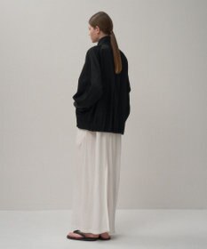 ATON NYLON TWILL | オーバーサイズハリントンジャケット