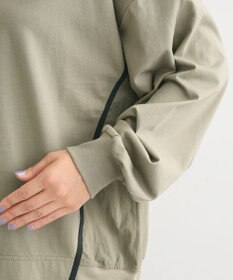 Green Parks グログランテープ配色ドッキングプルオーバー