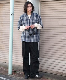 WEGO 【ユニセックス着用ITEM】アンサンブルチェックシャツ（LS）