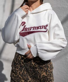 WEGO スタジアムロゴショートプルパーカー