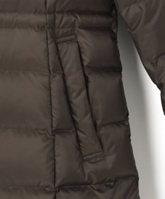 23区 【洗える】シレータフタ ロング ダウンコート