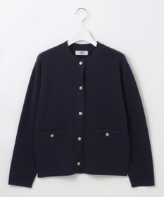 J.PRESS LADIES 【洗える】VIS/PE ROME ニット カーディガン
