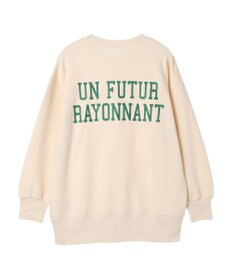 Green Parks バックロゴプリントスウェット