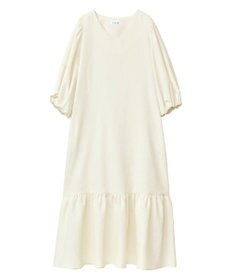 Green Parks ■ＥＳＣＡＲ　エンボスＶネックワンピース