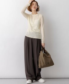 23区 シアーリブ レイヤード ロンTEE