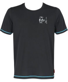 CW-X 【MEN】 CW-X 【CHUMS (チャムス)コラボ】 メンズトップス 薄軽ランニングシャツ 吸汗速乾(本体) UVカット率90％以上(本体) 3分袖 半袖 メンズ LNO510 /ワコール