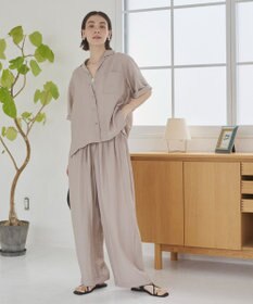 WEGO 【ANGIE VINTAGE】接触冷感開襟シャツ