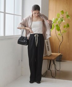 WEGO 【ANGIE VINTAGE】接触冷感開襟シャツ