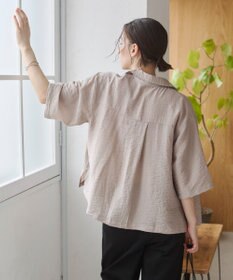 WEGO 【ANGIE VINTAGE】接触冷感開襟シャツ