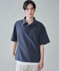 WEGO リネンライクスキッパーシャツ（SS）