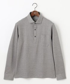 JOSEPH ABBOUD 【オーガニックコットン/サスティナブル】 JOE COTTON サッカーポロシャツ