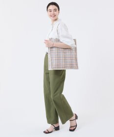 LeSportsac WOVEN LG TOTE/マルチメッシュサンド