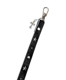 WEGO スタッズデニムライクストラップ