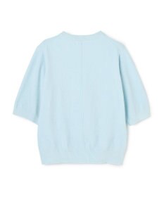 UNFILO L ベロアモール ハーフスリーブニット