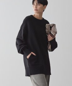 AMERICAN HOLIC サイドポケットロングニットプルオーバー