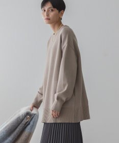 AMERICAN HOLIC サイドポケットロングニットプルオーバー