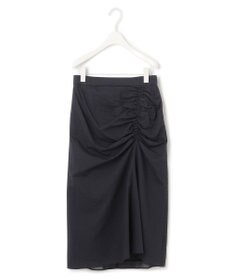 ICB L 【洗える】コットンリップル ナロースカート