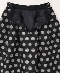 GRACE CONTINENTAL ラメドットジャガードスカート