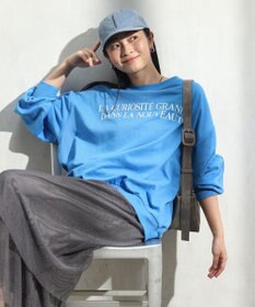 Green Parks 袖パイピングロゴチュニック