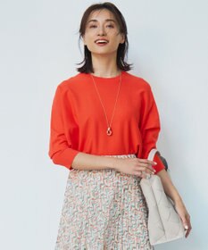 23区 【洗える】コンフォートストレッチ ドルマンスリーブ ニット