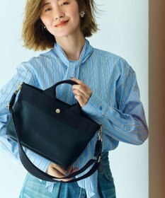 TOPKAPI 【Breath TOPKAPI】RIPPLE リプル ファスナー付 ショルダーバッグ S