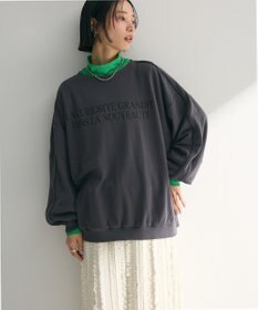 Green Parks 袖パイピングロゴチュニック