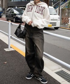 WEGO NEWYORK裏起毛ZIPパーカー